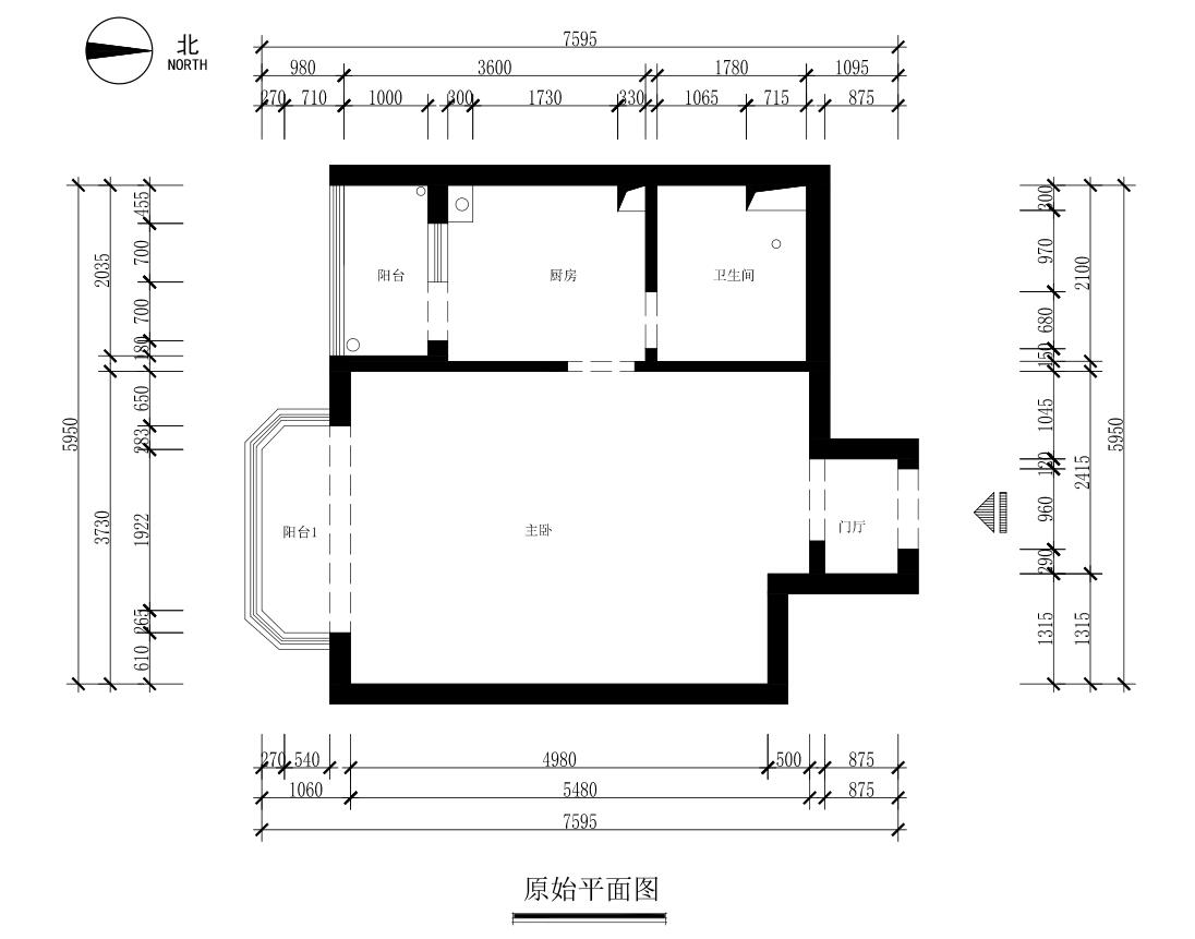 40平米Mini小戶型爆改三居，如何做到不狹窄？