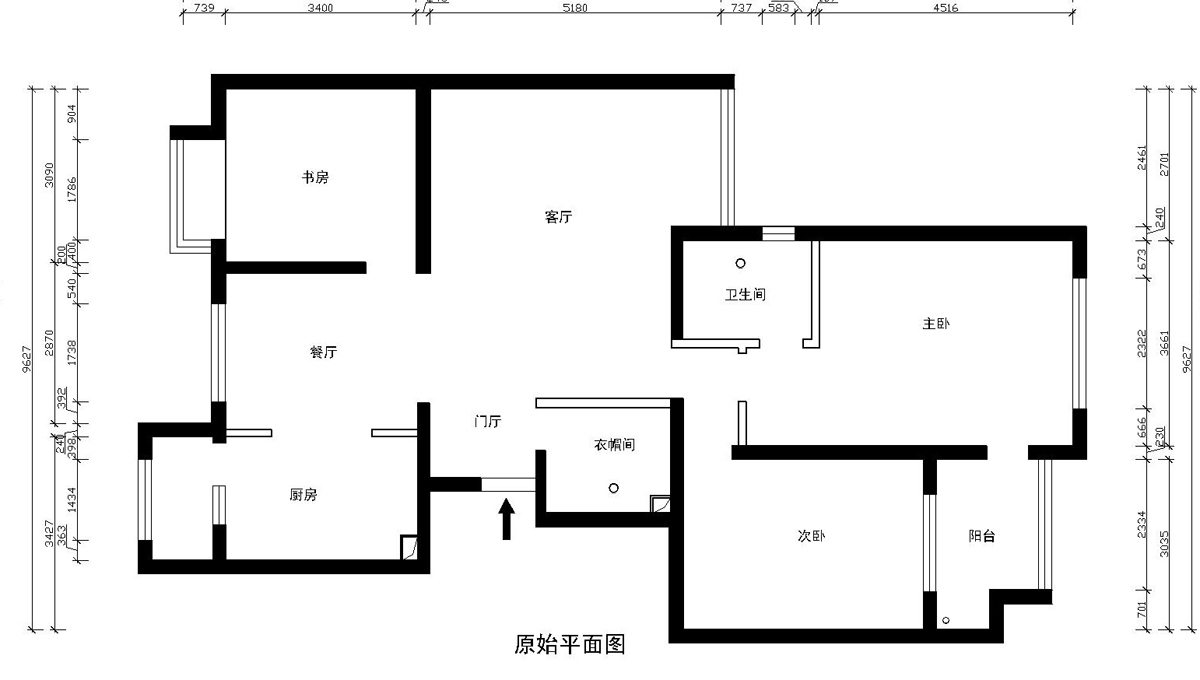 原始平面圖