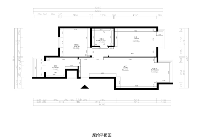 原始平面圖