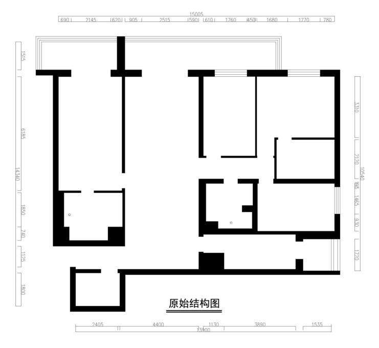 原始平面圖