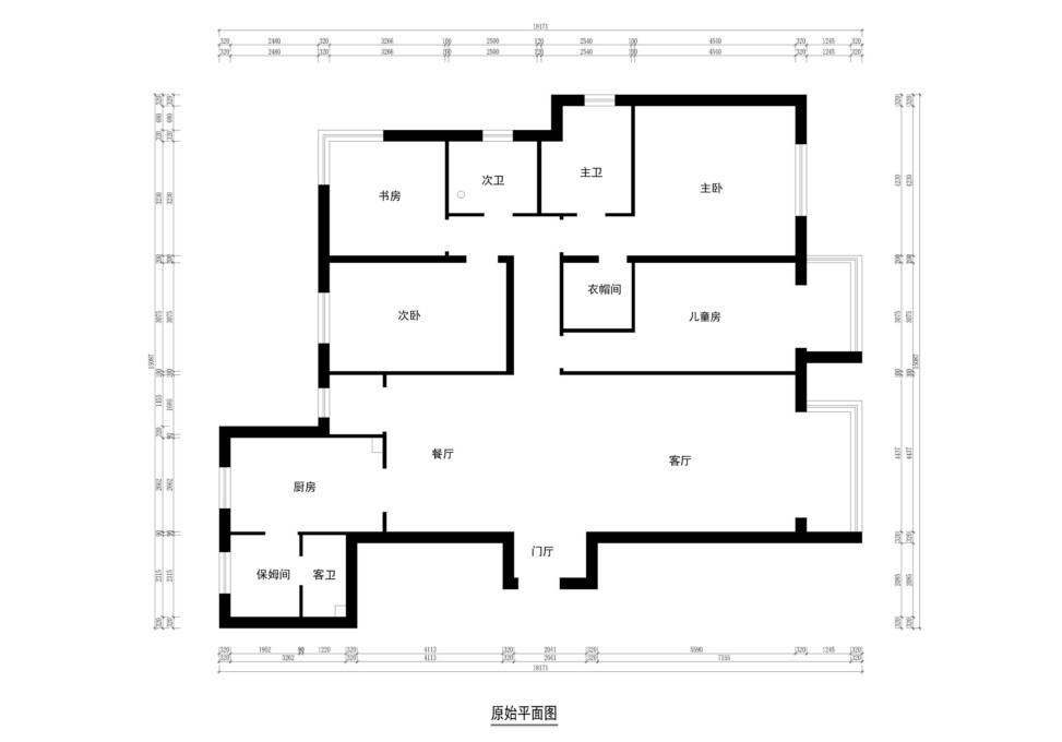 原始平面圖