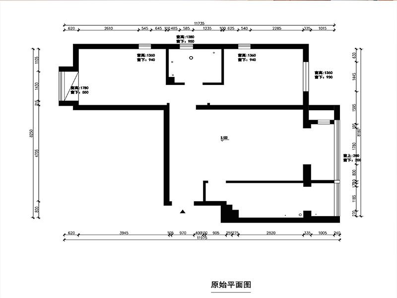 原始平面圖