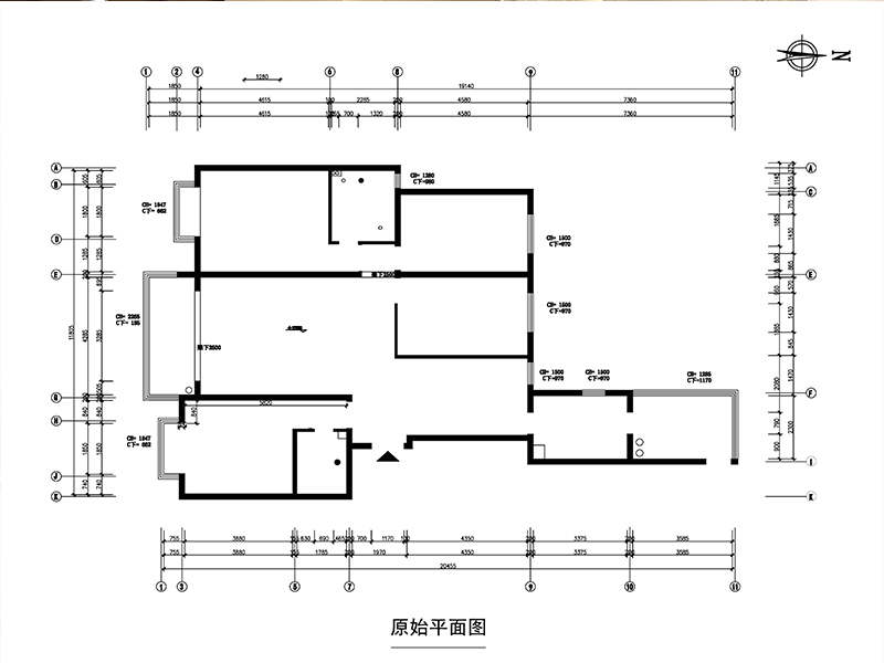 原始平面圖