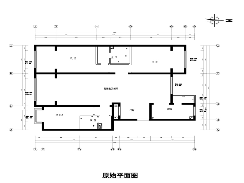 原始平面圖