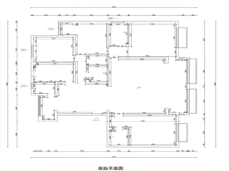 原始平面圖