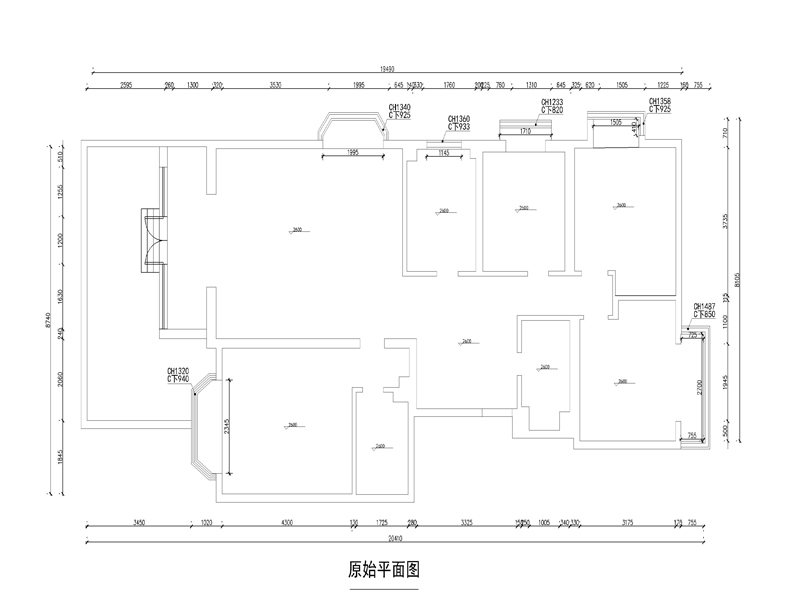 原始平面圖