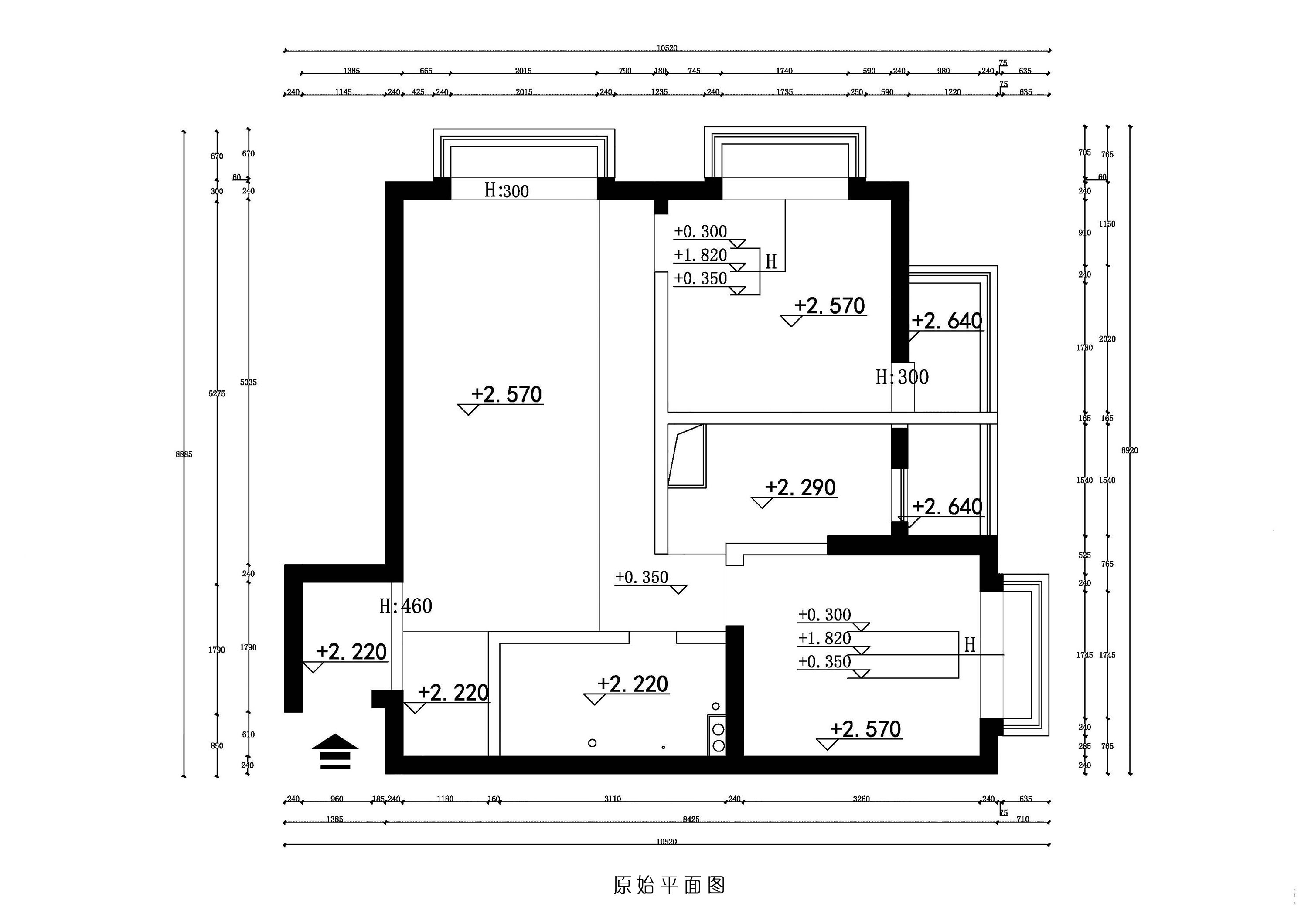 原始平面圖