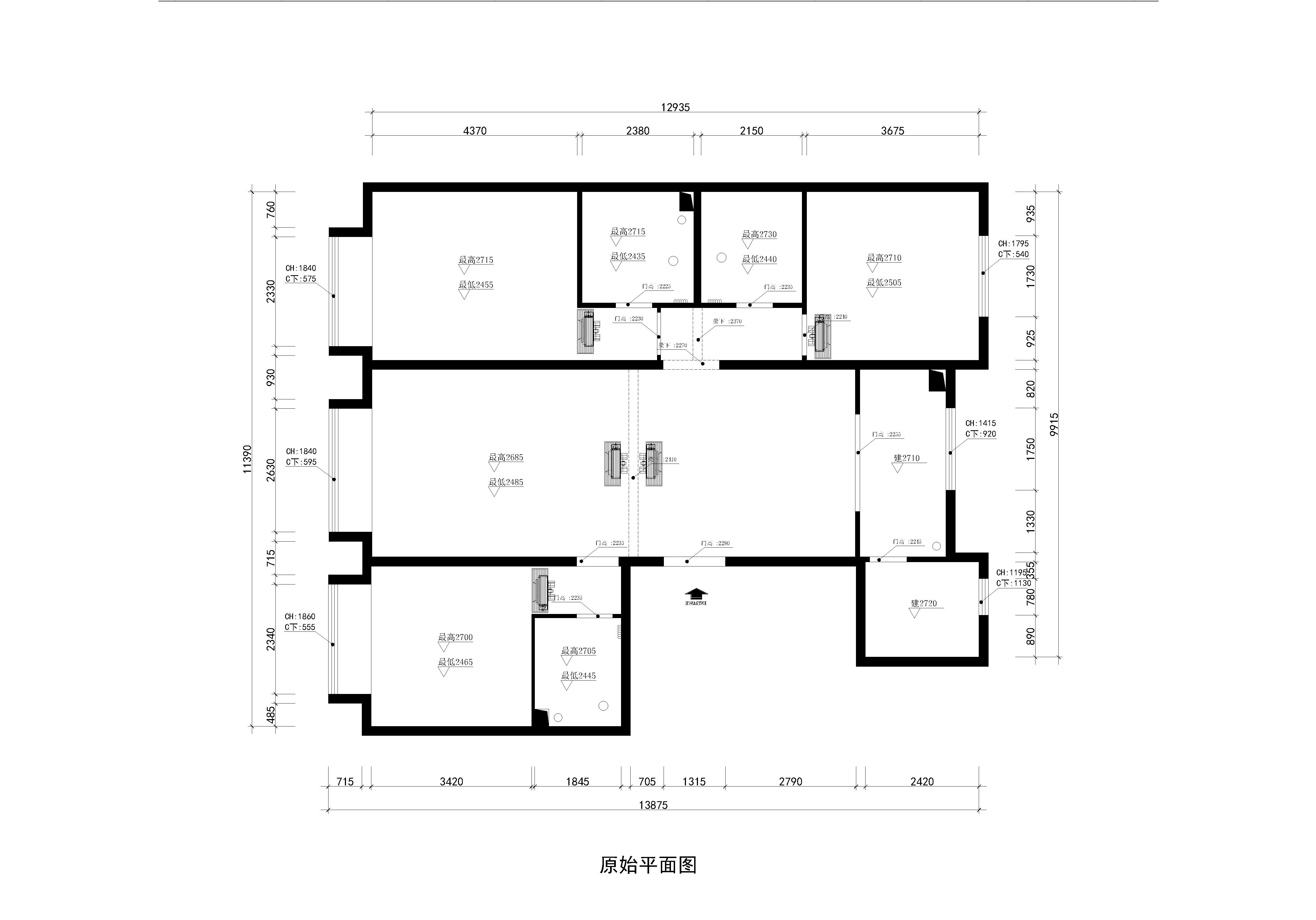 原始平面圖