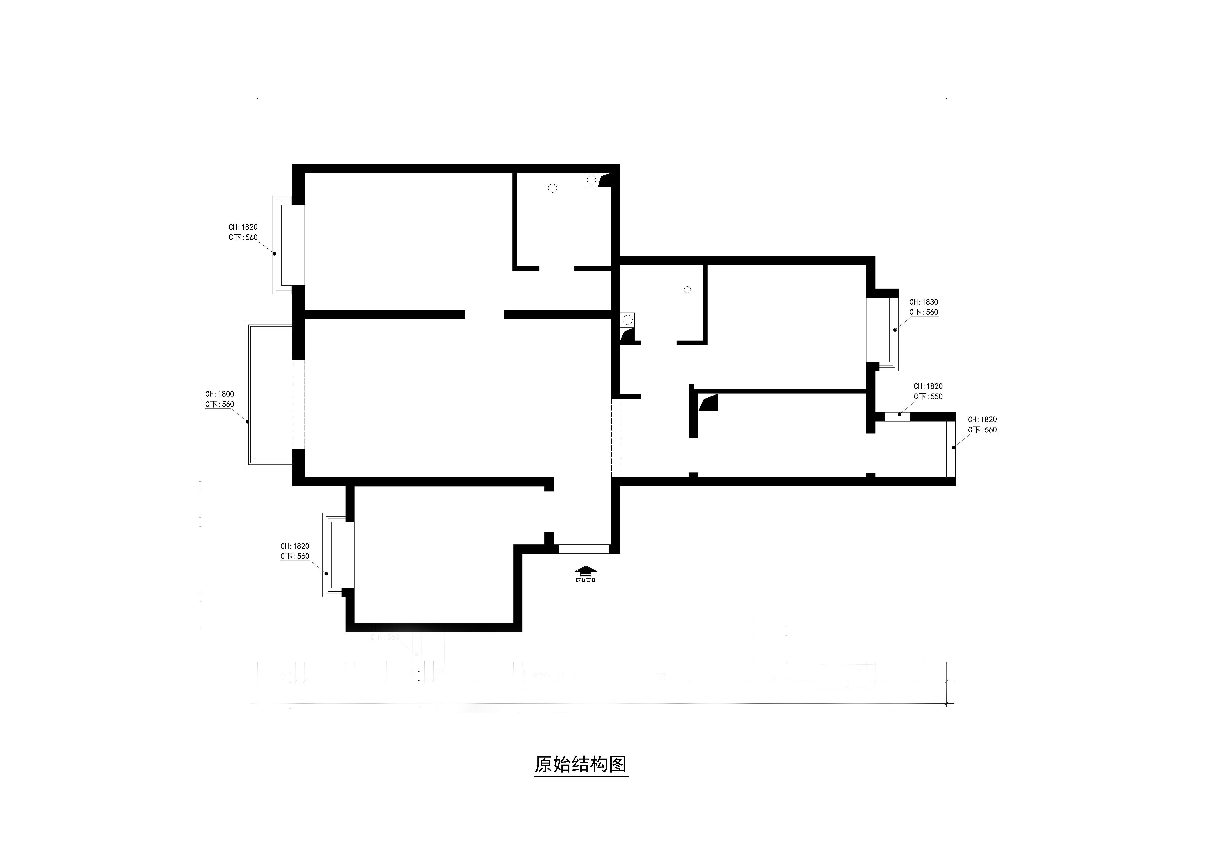 原始結(jié)構(gòu)圖