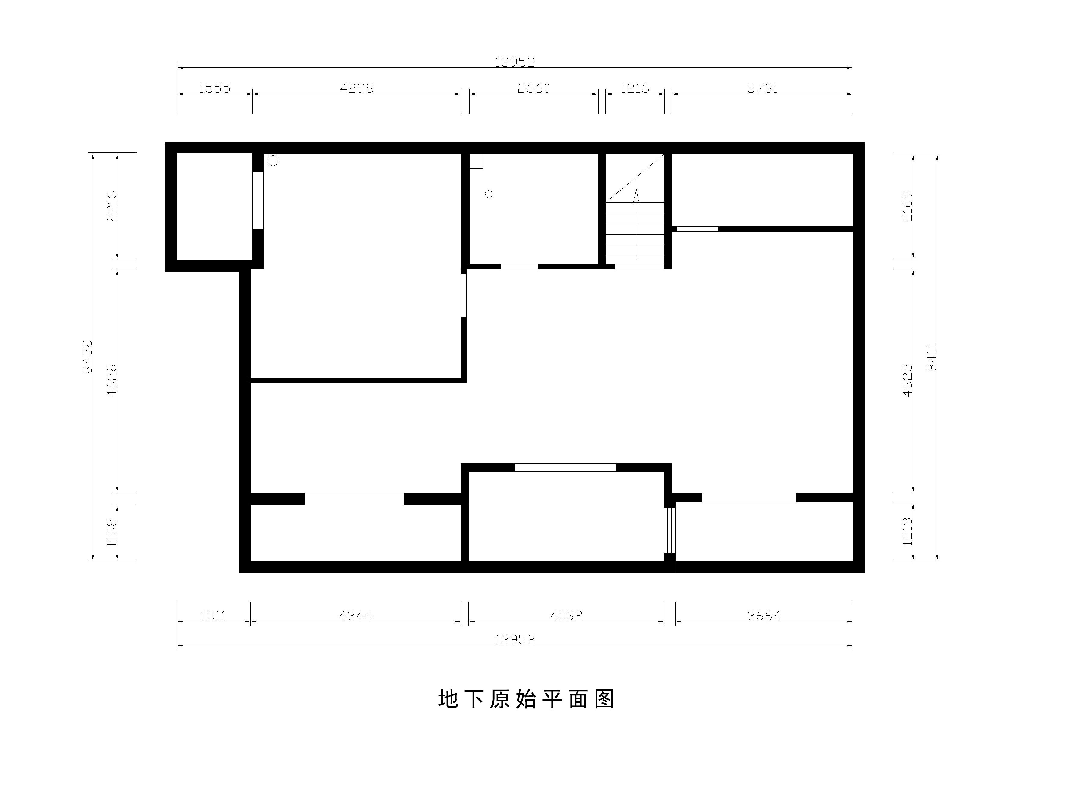 原始地下平面