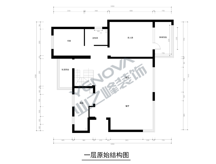 一層原始結構圖