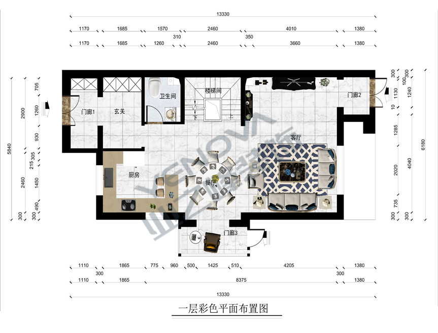 一層平面布置圖