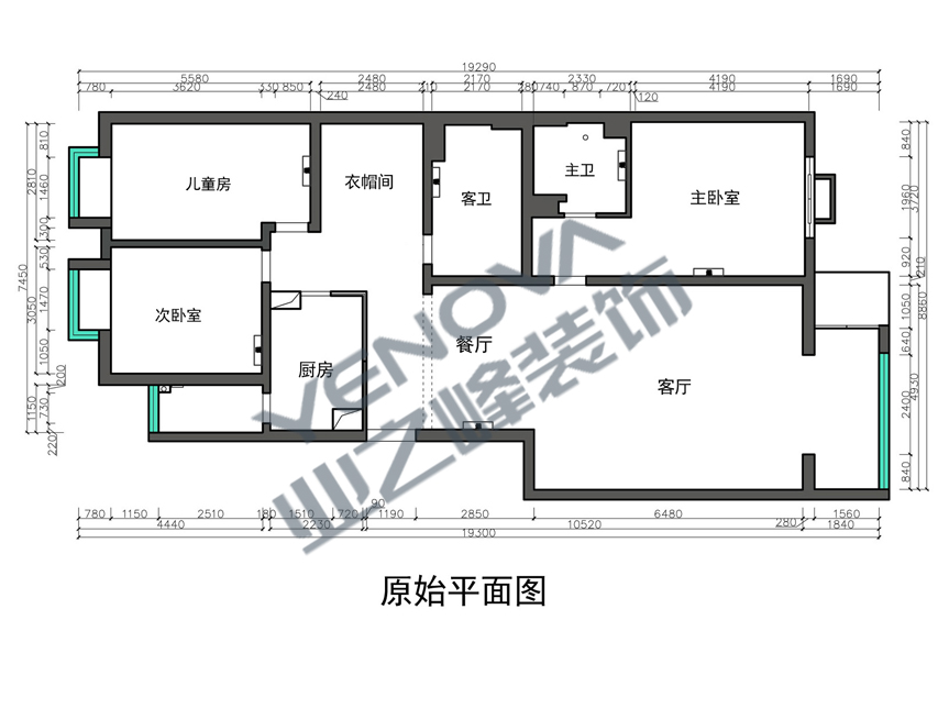 原始結(jié)構(gòu)圖