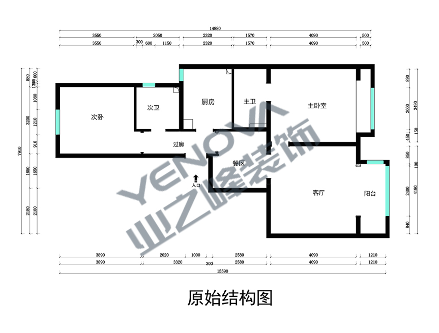 原始結構圖