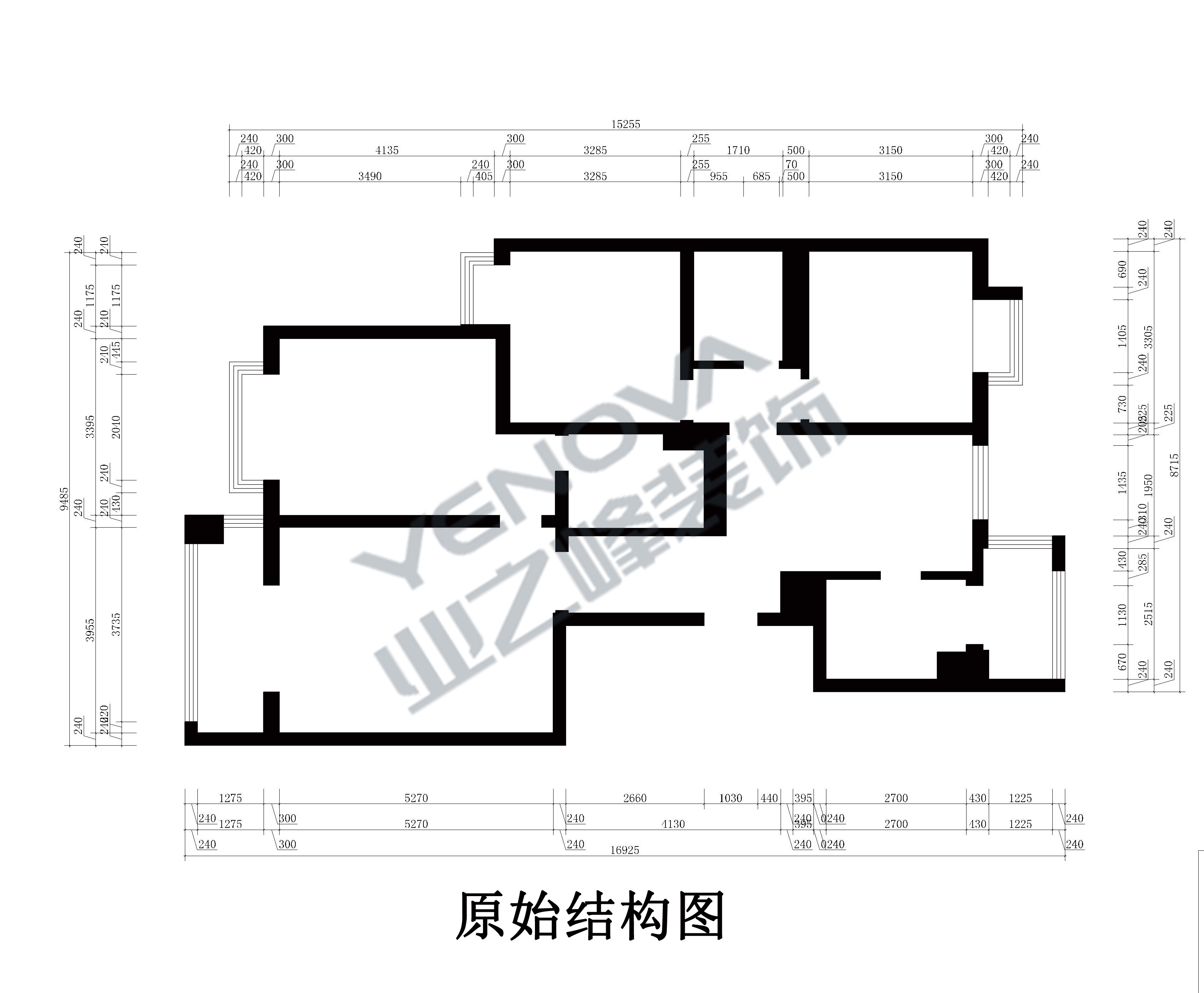 原始平面圖