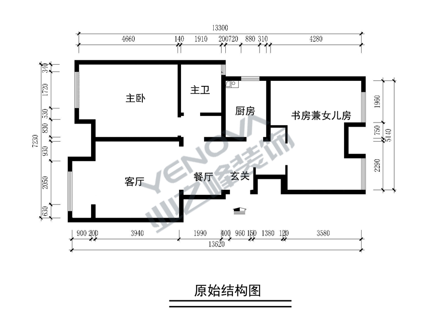 原始平面圖