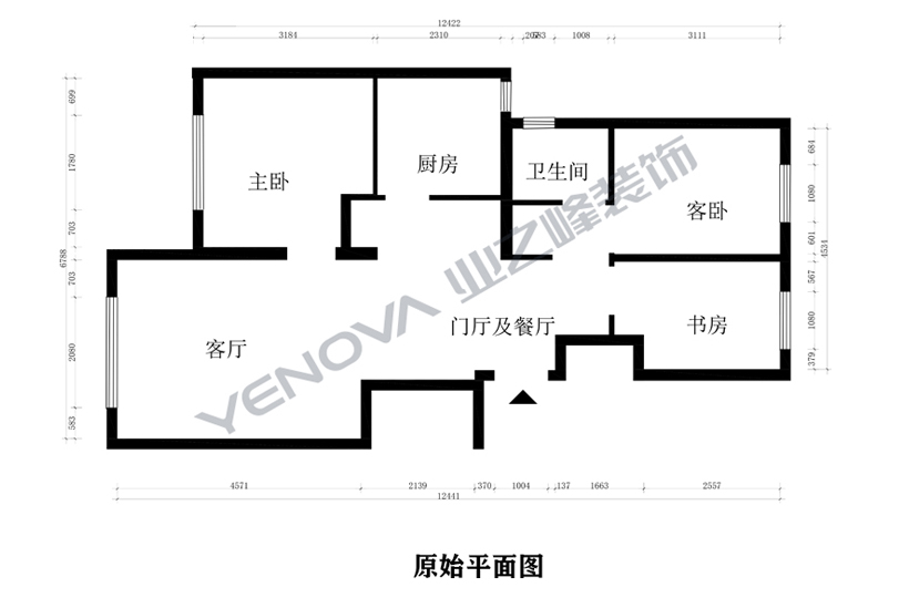 原始平面圖