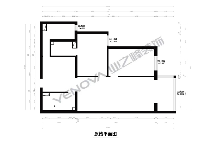 平面結(jié)構(gòu)圖