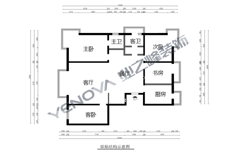 原始平面圖