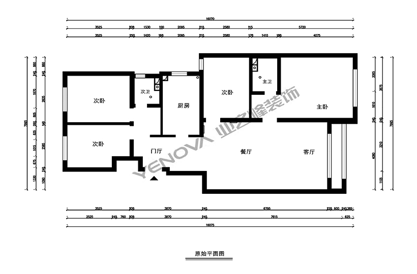 原始平面圖