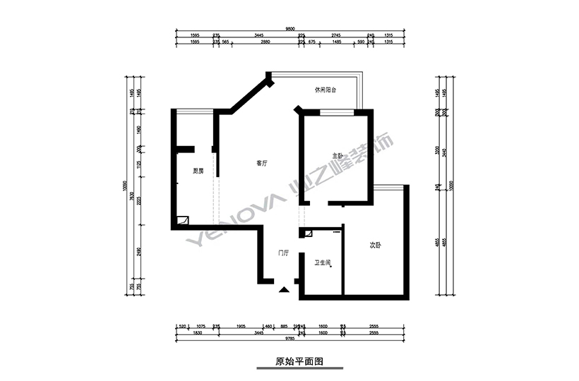 原始平面圖