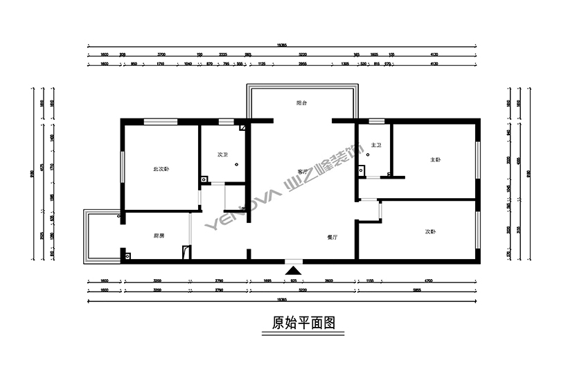 原始平面圖