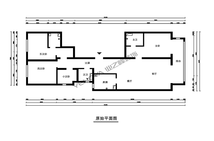 原始平面圖