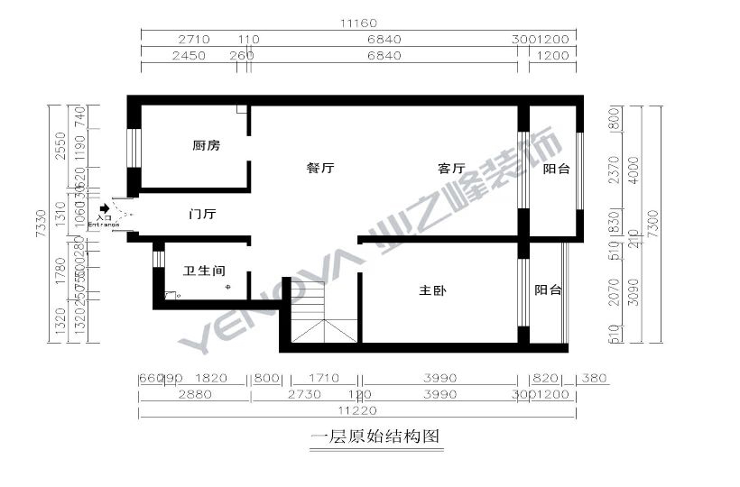 一層原始結構圖