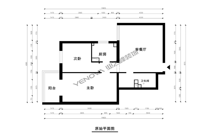 原始平面圖