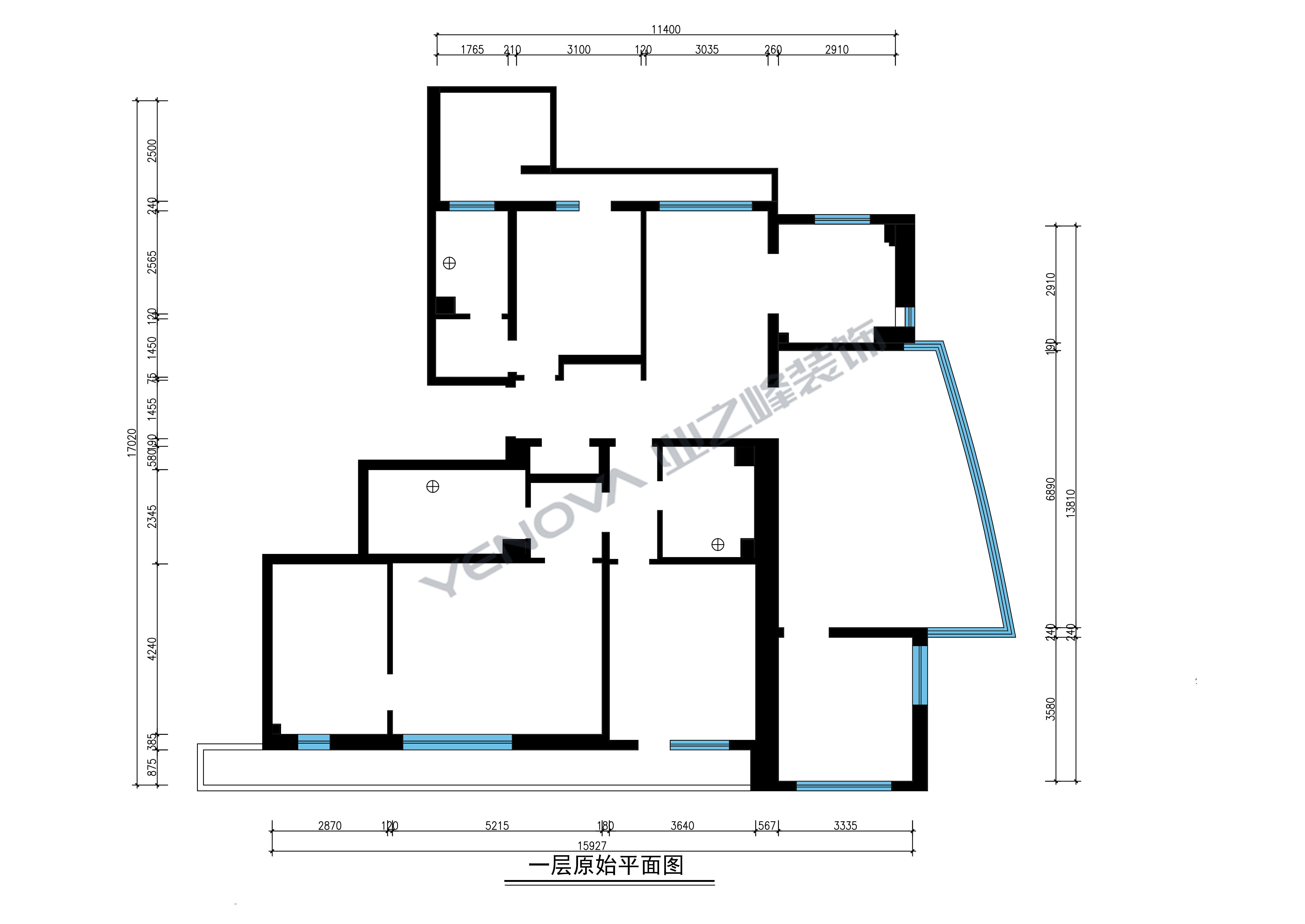 原始平面圖