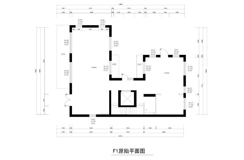 F1原始平面圖