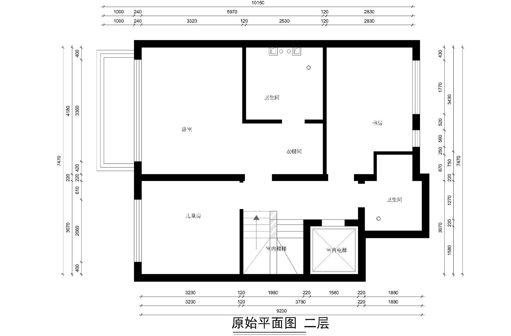 結(jié)構(gòu)圖二層