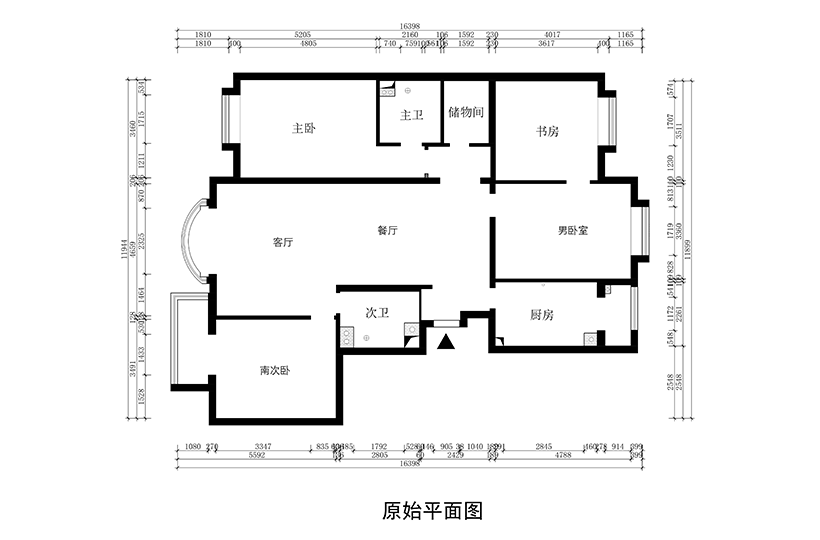 原始平面圖