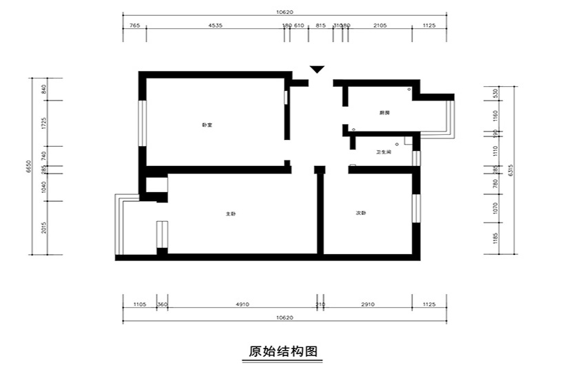 原始平面圖