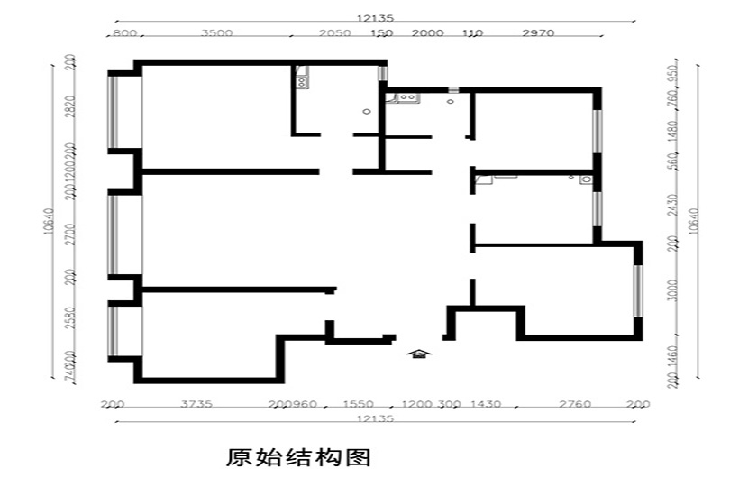 原始平面圖