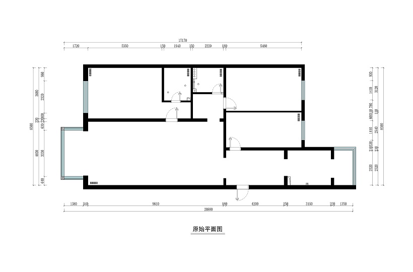 原始平面圖