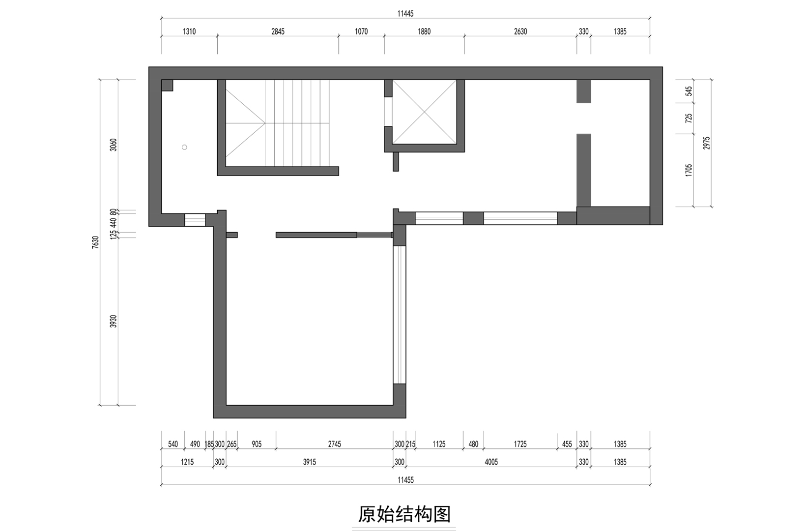 二層原始結構圖