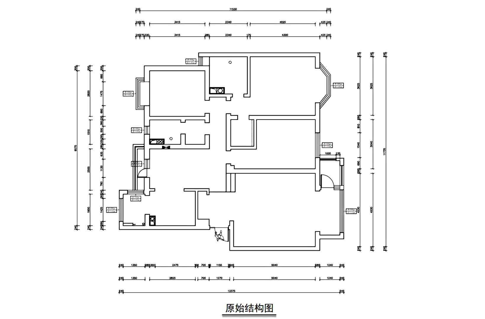 原始結構圖