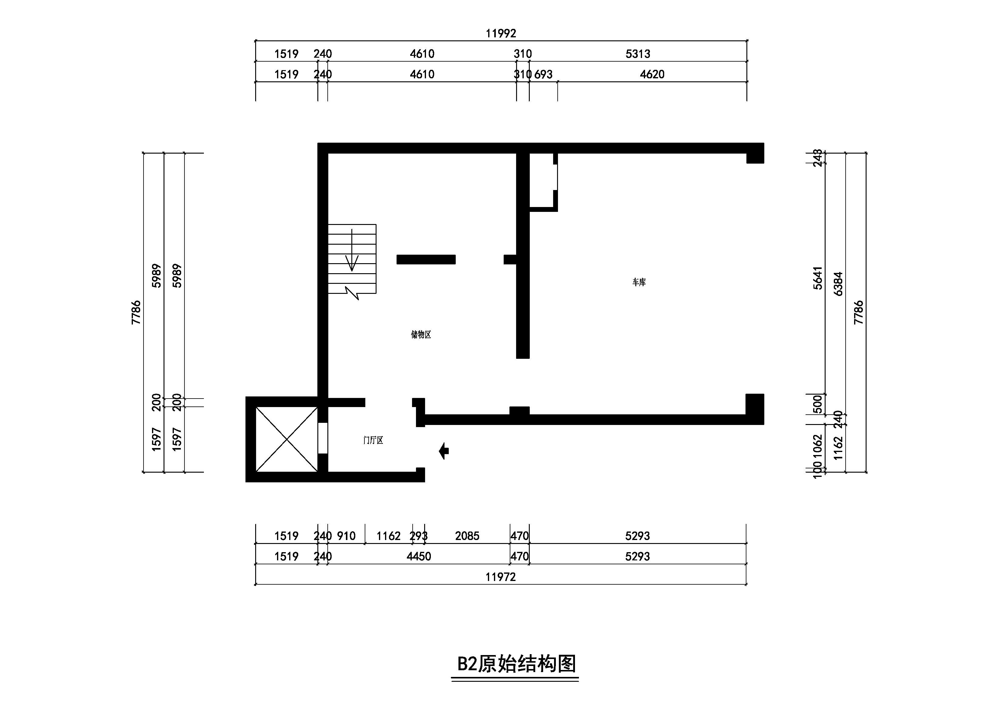 B2原始結構圖