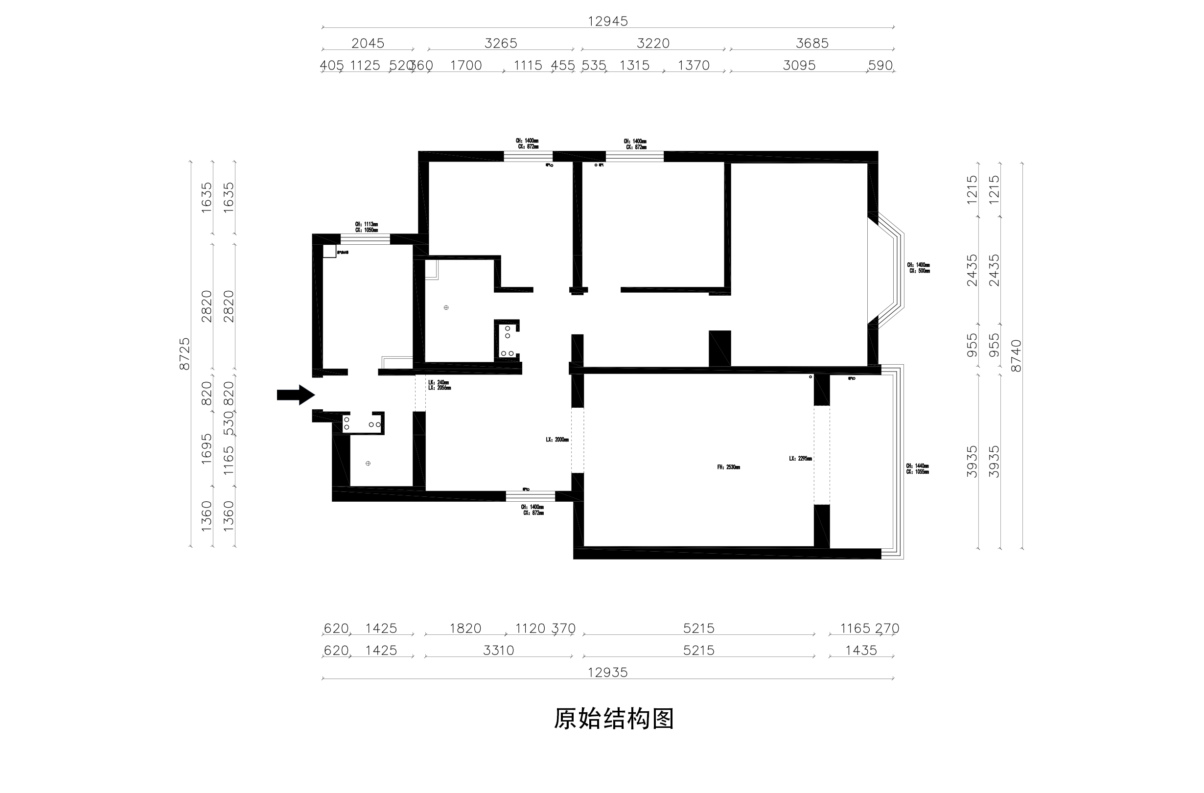 原始結構圖