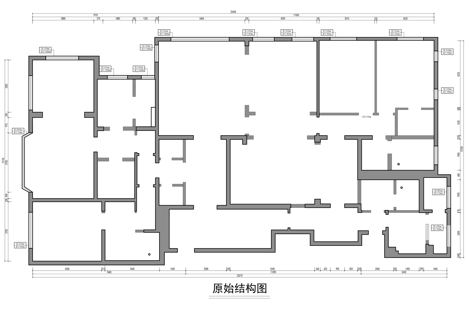 原始結(jié)構(gòu)圖