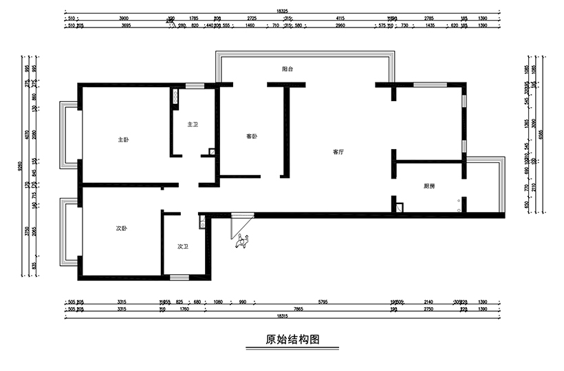 原始結構圖