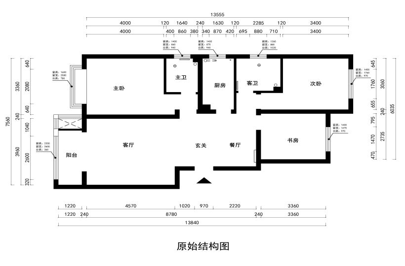 原始結構圖