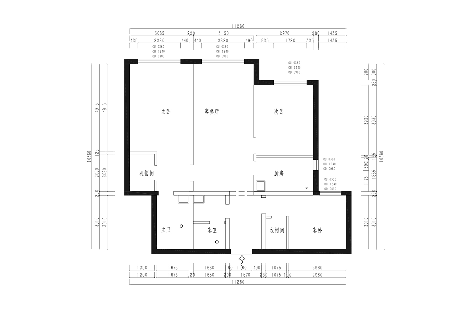 原始結(jié)構(gòu)圖