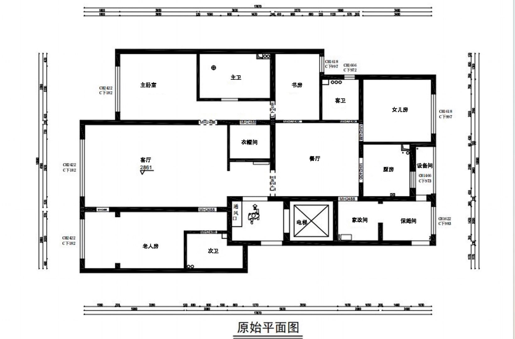 原始結構圖