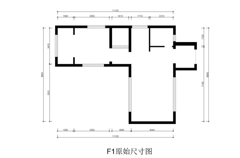 1F原始結構圖