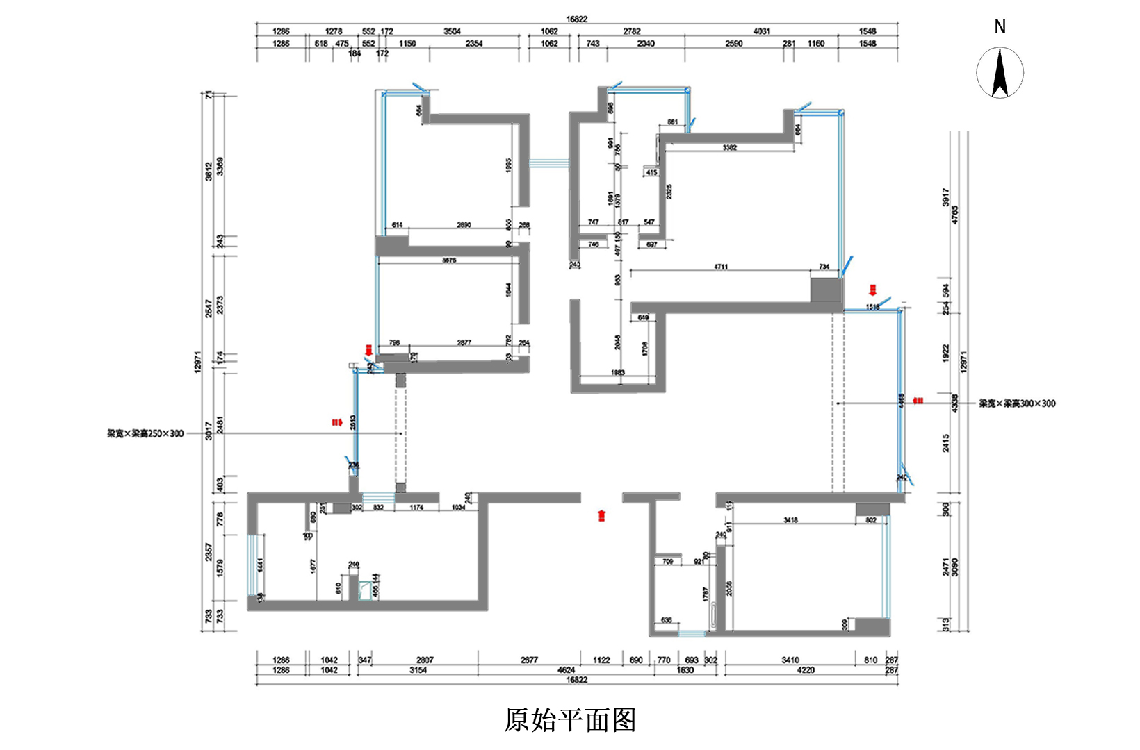 原始結構圖