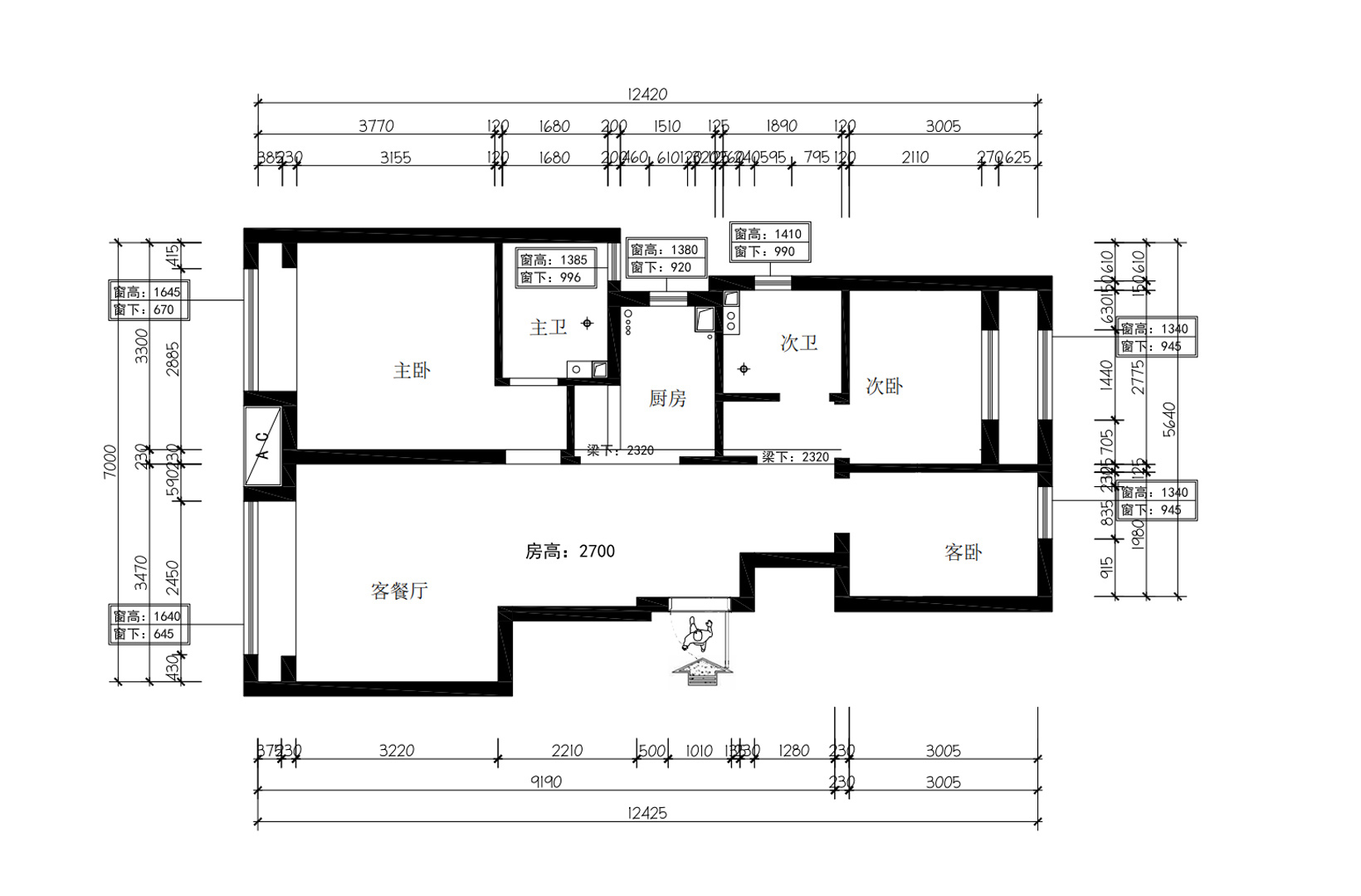 原始結(jié)構(gòu)圖