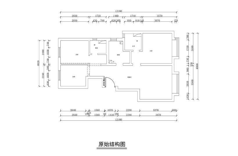 原始結(jié)構(gòu)圖