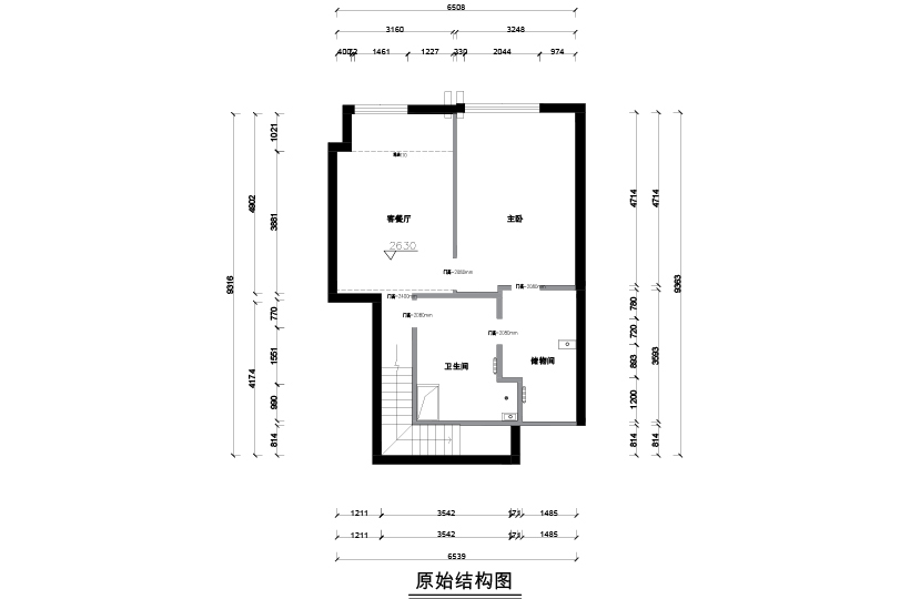 原始結構圖